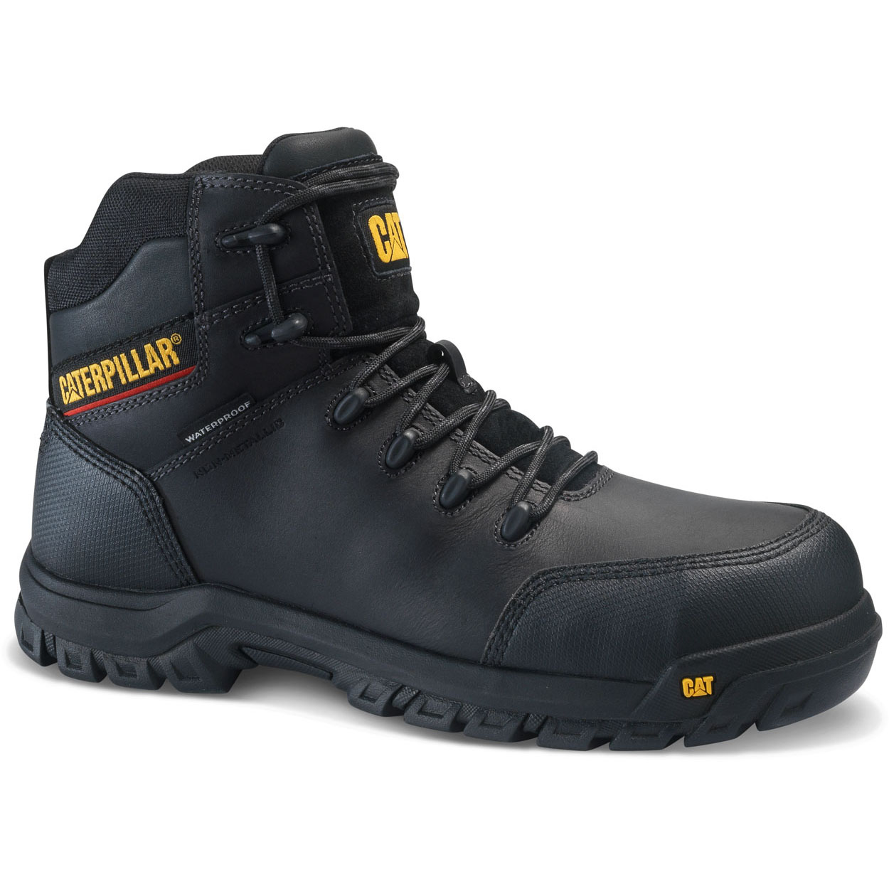 Caterpillar Resorption - Mens Safety Boots - Black - NZ (607DLNUZB)